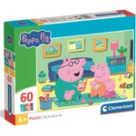 Kép 1/2 - Peppa Malac családi móka 60 db-os Supercolor puzzle – Clementoni