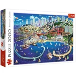 Kép 1/2 - San Francisco öböl 2000 db-os puzzle – Trefl