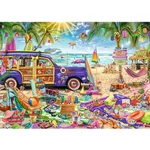 Kép 2/2 - Trópusi kikapcsolódás 2000 db-os puzzle – Trefl