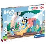Kép 1/2 - Bluey kutya csúszdázik 104 db-os Supercolor puzzle – Clementoni