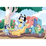 Kép 2/2 - Bluey kutya csúszdázik 104 db-os Supercolor puzzle – Clementoni