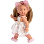Kép 2/4 - Llorens: Valeria 28 cm-es baba mintás szoknyában