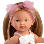 Kép 4/4 - Llorens: Valeria 28 cm-es baba mintás szoknyában