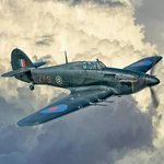 Kép 9/9 - Italeri 1/48 Hurricane Mk.IIC repülőgép makett