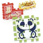 Kép 3/3 - Quercetti: Play Creativo Állatos fűzős puzzle