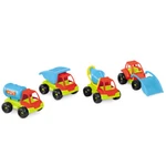 Kép 2/2 - Műanyag építőipari teherautó 25 cm-es többféle 1 db – Mondo Toys