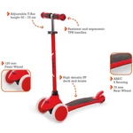 Kép 2/3 - On and Go piros háromkerekű roller – Mondo Toys