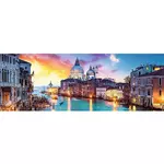 Kép 2/2 - Canal Grande főcsatorna, Olaszország panoráma puzzle 1000 db-os – Trefl