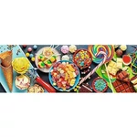 Kép 2/2 - Színes cukorkák 1000 db-os panoráma puzzle – Trefl
