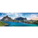 Kép 2/2 - Lofoten, Norvégia Panoráma puzzle 500 db-os – Trefl