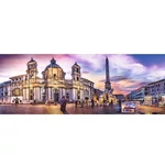 Kép 2/2 - Piazza Navona, Róma Panoráma puzzle 500 db-os – Trefl