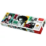 Kép 1/2 - Elvis Presley montázs 500 db-os panoráma puzzle – Trefl