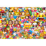 Kép 2/2 - Emojik Supercolor puzzle 180 db-os – Clementoni