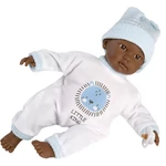 Kép 1/5 - Llorens: Cuqui síró afroamerikai fiú baba 30 cm