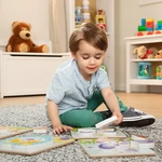 Kép 4/4 - Szafari fa óriás puzzle – Melissa & Doug