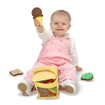 Kép 3/3 - Plüss piknik kosár 9 db-os szett – Melissa & Doug