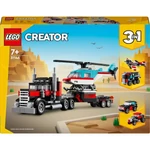 Kép 1/5 - LEGO® Creator: Platós teherautó és helikopter (31146)