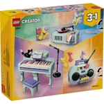 Kép 8/8 - LEGO® Creator: Zenés dekoráció cicával (31392)
