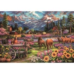 Kép 2/2 - HQC Szabadon vágtatva lovas 3000db-os puzzle - Clementoni