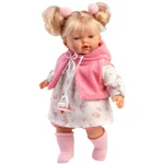 Kép 2/3 - Llorens: Roberta 33 cm-es baba cumival pink mellényben