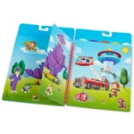 Kép 2/3 - Melissa & Doug: Mancs őrjárat Ultimate Rescue újrahasználható matricás füzet
