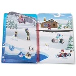 Kép 2/3 - Melissa & Doug: Mancs őrjárat Jake hegye pufi matricás füzet