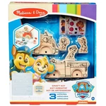 Kép 1/2 - Mancs Őrjárat Fa Jármű Festő Készlet – Melissa &amp; Doug