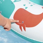 Kép 2/4 - Bestway: Bálnás bébi csónak napellenzővel 84 × 67 cm