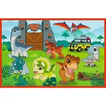Kép 2/3 - Jurassic World kis dinók 2×24 db-os puzzle – Trefl