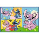 Kép 3/3 - Stitch és barátai 2×70 db-os puzzle – Trefl
