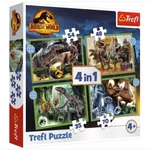 Kép 1/4 - Jurrasic World 4 az 1-ben puzzle – Trefl