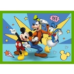 Kép 2/4 - Mickey egér és a barátai 4 az 1-ben puzzle – Trefl