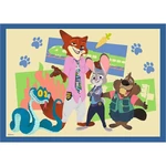 Kép 2/5 - Zootropolis 2 – 4 az 1-ben 35–48–54–70 db-os puzzle – Trefl