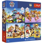 Kép 1/2 - Mancs Őrjárat - 4 x 88 db-os Premium Plus Kids puzzle - Trefl