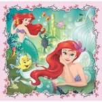 Kép 2/4 - Disney Hercegnők és a kis kedvenceik 3 az 1-ben puzzle – Trefl