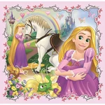 Kép 3/4 - Disney Hercegnők és a kis kedvenceik 3 az 1-ben puzzle – Trefl