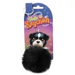 Kép 2/2 - Fluffy Pom-Pom kutyus kulcstartók több változatban 1 db