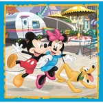 Kép 4/4 - Mickey egér és barátai 3 az 1-ben puzzle – Trefl