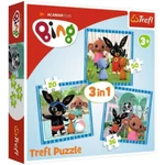 Kép 1/4 - Bing! Móka a barátokkal 3 az 1-ben puzzle – Trefl