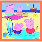 Kép 2/4 - Peppa malac: A leleményes Peppa 3 az 1-ben puzzle – Trefl