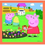 Kép 3/4 - Peppa malac: A leleményes Peppa 3 az 1-ben puzzle – Trefl