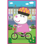 Kép 2/4 - Peppa malac a barátság ereje 3×50 db-os puzzle – Trefl