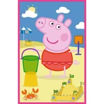 Kép 4/4 - Peppa malac a barátság ereje 3×50 db-os puzzle – Trefl