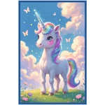 Kép 4/4 - Színes mesevilág – 3 x 50 db-os puzzle unikornissal, sellővel és sárkánnyal – Trefl