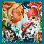 Kép 4/4 - Mancs Őrjárat Dinoszauruszok szigete - 3 az 1-ben 20, 36, 50 db-os puzzle - Trefl