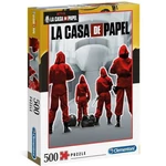Kép 1/2 - A nagy pénzrablás: Piros overál 500 db-os puzzle – Clementoni