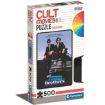 Kép 1/2 - Cult Movies: Blues Brothers HQC puzzle 500 db-os – Clementoni