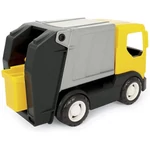 Kép 2/2 - Tech Truck sárga kukásautó 26 cm – Wader