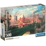 Kép 1/2 - Westminster híd naplementében 500 db-os HQC kompakt puzzle – Clementoni