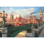 Kép 2/2 - Westminster híd naplementében 500 db-os HQC kompakt puzzle – Clementoni